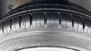 Used 2019 Hyundai Xcent [2017-2019] S Petrol Petrol Manual tyres LEFT FRONT TYRE TREAD VIEW