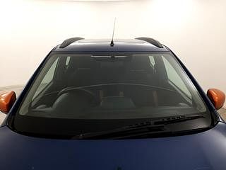 Used 2018 Renault Kwid [2017-2019] CLIMBER 1.0 AMT Petrol Automatic exterior FRONT WINDSHIELD VIEW