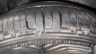 Used 2012 Hyundai i10 [2010-2016] Magna Petrol Petrol Manual tyres LEFT REAR TYRE TREAD VIEW