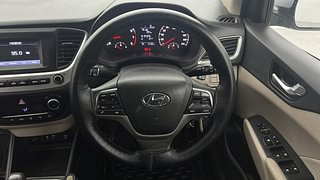 Used 2019 Hyundai Verna 1.4 VTVT EX Petrol+cng(outside fitted) Petrol+cng Manual interior STEERING VIEW