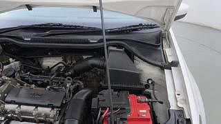 Used 2015 Volkswagen Polo [2015-2019] Trendline 1.2L (P) Petrol Manual engine ENGINE LEFT SIDE HINGE & APRON VIEW