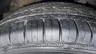 Used 2015 Maruti Suzuki Celerio ZXI AMT Petrol Automatic tyres LEFT FRONT TYRE TREAD VIEW