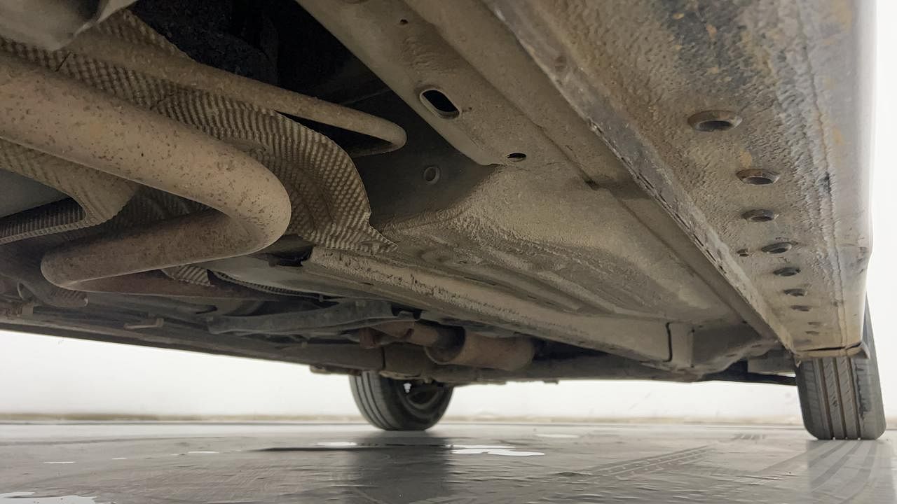 Used 2017 Ford Figo [2015-2019] Trend 1.2 Ti-VCT Petrol Manual extra REAR RIGHT UNDERBODY VIEW