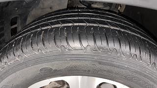 Used 2018 Mahindra Alturas G4 2WD AT Diesel Automatic tyres LEFT FRONT TYRE TREAD VIEW