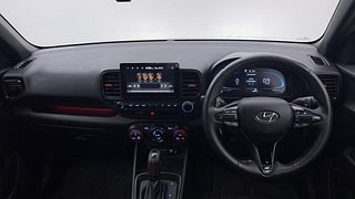 Used 2022 Hyundai Venue N-Line N8 DCT Dual tone Petrol Automatic interior DASHBOARD VIEW