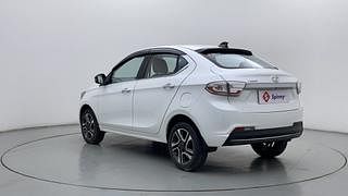 Used 2021 Tata Tigor Revotron XZ+ Petrol Manual exterior LEFT REAR CORNER VIEW