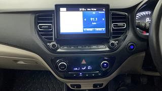 Used 2020 Hyundai Verna SX Opt Petrol Petrol Manual interior MUSIC SYSTEM & AC CONTROL VIEW