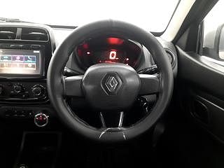 Used 2017 Renault Kwid [2015-2019] 1.0 RXT AMT Opt Petrol Automatic interior STEERING VIEW