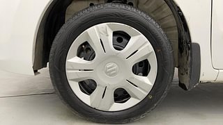 Used 2017 Maruti Suzuki Wagon R 1.0 [2015-2019] VXI AMT Petrol Automatic tyres LEFT FRONT TYRE RIM VIEW