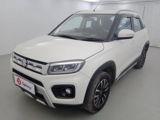 Used 2022 Maruti Suzuki Vitara Brezza [2020-2022] ZXI Plus AT Petrol Automatic exterior LEFT FRONT CORNER VIEW