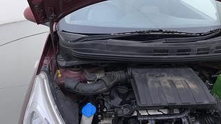 Used 2015 Hyundai Grand i10 [2013-2017] Magna 1.2 Kappa VTVT Petrol Manual engine ENGINE RIGHT SIDE HINGE & APRON VIEW