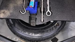 Used 2018 honda Jazz VX Petrol Manual tyres SPARE TYRE VIEW