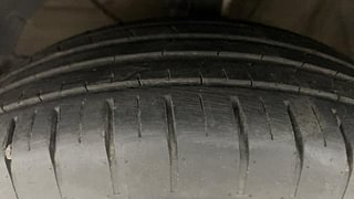 Used 2022 Maruti Suzuki Swift ZXI Plus AMT Petrol Automatic tyres LEFT FRONT TYRE TREAD VIEW