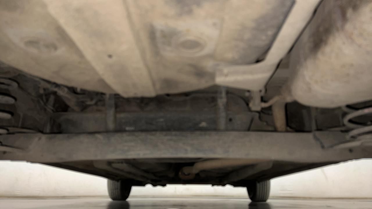 Used 2015 Hyundai Xcent [2014-2017] S Petrol Petrol Manual extra REAR UNDERBODY VIEW (TAKEN FROM REAR)