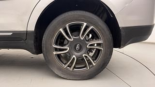 Used 2018 Mahindra Marazzo M8 Diesel Manual tyres LEFT REAR TYRE RIM VIEW