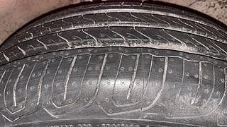 Used 2015 Hyundai Elite i20 [2014-2018] Sportz 1.2 Petrol Manual tyres RIGHT FRONT TYRE TREAD VIEW