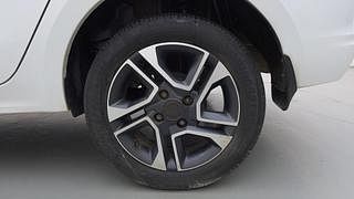 Used 2021 Tata Tigor Revotron XZ+ Petrol Manual tyres LEFT REAR TYRE RIM VIEW