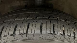 Used 2017 Maruti Suzuki Celerio [2014-2021] VXI  CNG (Outside Fitted) Petrol+cng Manual tyres LEFT FRONT TYRE TREAD VIEW