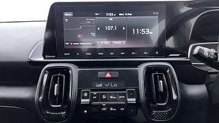Used 2021 Kia Sonet GTX Plus 1.5 Diesel Manual interior MUSIC SYSTEM & AC CONTROL VIEW
