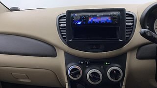 Used 2010 Hyundai i10 [2007-2010] Sportz 1.2 Petrol Petrol Manual interior MUSIC SYSTEM & AC CONTROL VIEW