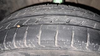 Used 2014 Nissan Micra [2013-2020] XV Petrol Petrol Manual tyres LEFT FRONT TYRE TREAD VIEW
