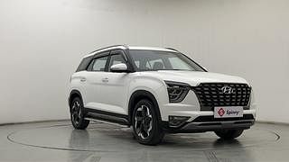 Used 2022 Hyundai Alcazar Platinum 7 STR 1.5 Diesel MT Diesel Manual exterior RIGHT FRONT CORNER VIEW