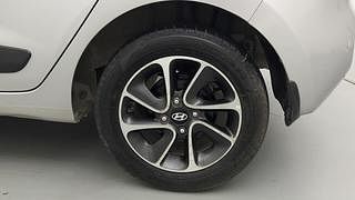 Used 2017 Hyundai Grand i10 [2017-2020] Asta 1.2 Kappa VTVT Petrol Manual tyres LEFT REAR TYRE RIM VIEW