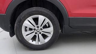 Used 2021 Skoda Kushaq Ambition 1.0L TSI MT Petrol Manual tyres RIGHT REAR TYRE RIM VIEW