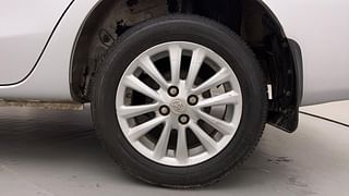 Used 2016 Toyota Etios [2010-2017] VX Petrol Manual tyres LEFT REAR TYRE RIM VIEW