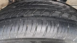 Used 2022 Hyundai Venue [2019-2022] SX Plus 1.0 Turbo DCT Petrol Automatic tyres LEFT REAR TYRE TREAD VIEW
