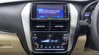 Used 2018 Toyota Yaris [2018-2021] VX CVT Petrol Automatic interior MUSIC SYSTEM & AC CONTROL VIEW