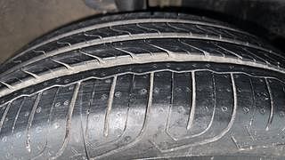 Used 2016 Mahindra KUV100 [2015-2017] K6 6 STR Petrol Manual tyres RIGHT FRONT TYRE TREAD VIEW