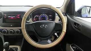 Used 2017 Hyundai Grand i10 [2013-2017] Magna 1.2 Kappa VTVT Petrol Manual interior STEERING VIEW