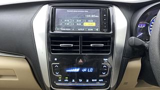 Used 2020 Toyota Yaris [2018-2021] G Petrol Manual interior MUSIC SYSTEM & AC CONTROL VIEW