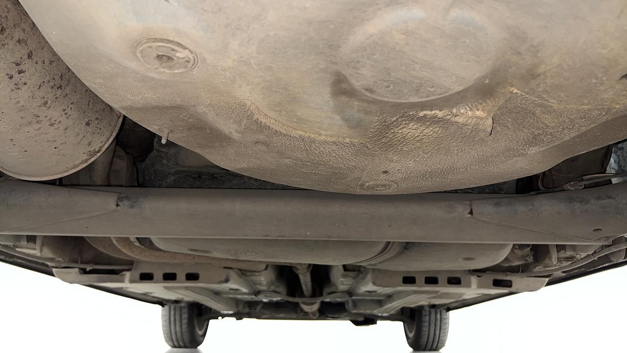 Used 2015 Volkswagen Cross Polo [2015-2018] 1.2 MPI Highline Petrol Manual extra REAR UNDERBODY VIEW (TAKEN FROM REAR)
