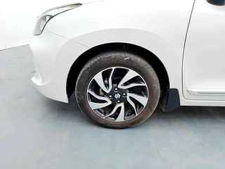 Used 2021 Maruti Suzuki Baleno [2019-2022] Alpha AT Petrol Petrol Automatic tyres LEFT FRONT TYRE RIM VIEW