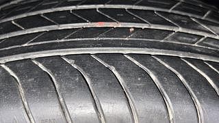 Used 2022 Volkswagen Taigun Topline 1.0 TSI MT Petrol Manual tyres LEFT FRONT TYRE TREAD VIEW