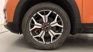 Used 2020 Kia Seltos GTX Plus AT D Diesel Automatic tyres LEFT FRONT TYRE RIM VIEW