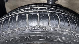Used 2016 Maruti Suzuki Celerio VXI AMT Petrol Automatic tyres LEFT FRONT TYRE TREAD VIEW