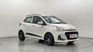 Used 2017 Hyundai Grand i10 [2017-2020] Sportz (O) 1.2 kappa VTVT CNG (Outside Fitted) Petrol+cng Manual exterior RIGHT FRONT CORNER VIEW