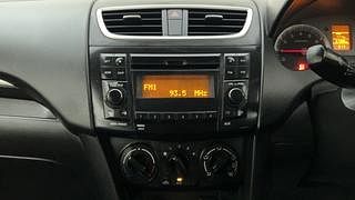 Used 2015 Maruti Suzuki Swift [2011-2017] VXi Petrol Manual interior MUSIC SYSTEM & AC CONTROL VIEW