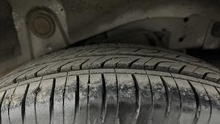 Used 2014 Hyundai Santro Xing [2007-2014] GLS Petrol Manual tyres LEFT REAR TYRE TREAD VIEW