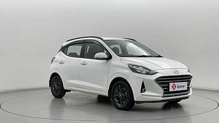 Used 2020 Hyundai Grand i10 Nios Sportz 1.2 Kappa VTVT Petrol Manual exterior RIGHT FRONT CORNER VIEW
