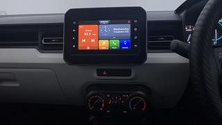 Used 2022 Maruti Suzuki Ignis Zeta MT Petrol Petrol Manual interior MUSIC SYSTEM & AC CONTROL VIEW