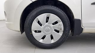 Used 2015 Maruti Suzuki Celerio ZXI AMT Petrol Automatic tyres LEFT FRONT TYRE RIM VIEW