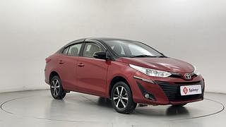 Used 2020 Toyota Yaris [2018-2021] G Petrol Manual exterior RIGHT FRONT CORNER VIEW