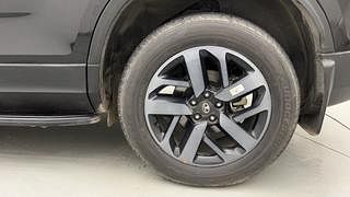 Used 2022 Tata Safari XZA Plus Dark Edition Diesel Automatic tyres LEFT REAR TYRE RIM VIEW