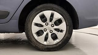 Used 2015 Hyundai Xcent [2014-2017] S Petrol Petrol Manual tyres LEFT REAR TYRE RIM VIEW