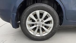 Used 2014 Maruti Suzuki Ertiga [2012-2015] Vxi Petrol Manual tyres RIGHT REAR TYRE RIM VIEW
