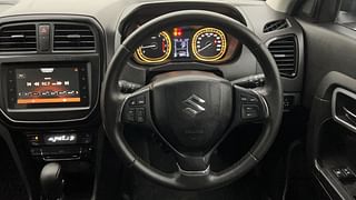 Used 2022 Maruti Suzuki Brezza ZXI Plus AT Dual Tone Petrol Automatic interior STEERING VIEW